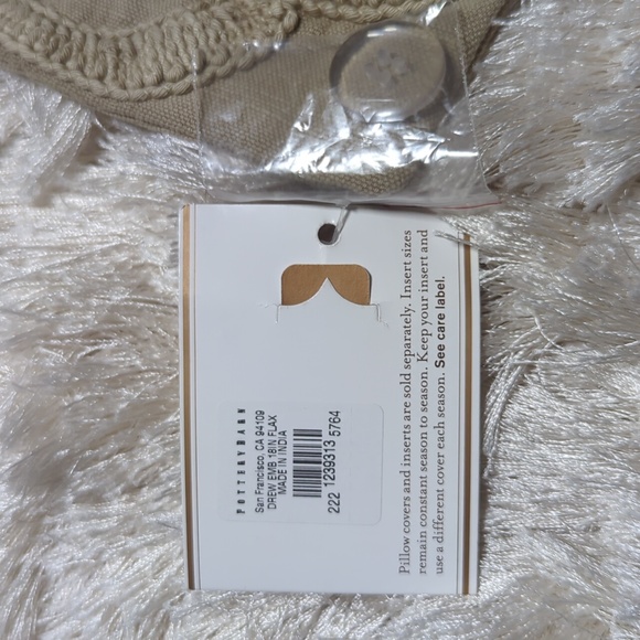 Pottery Barn Bedding Pottery Barn Drew Embroidered Pillow Covers